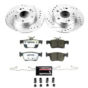 Power Stop 20-22 Honda Civic Rear Z26 Street Brake Kit