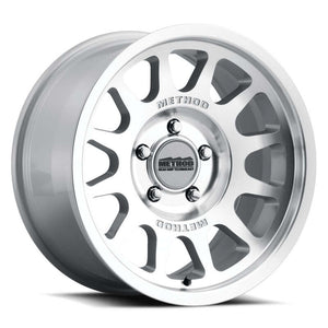 Method MR703 Bead Grip 17x8.5 0mm Offset 6x135 87.00mm CB Machined/Clear Coat Wheel