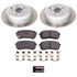 Power Stop 07-12 Hyundai Veracruz Rear Semi-Coated Rotor Kit