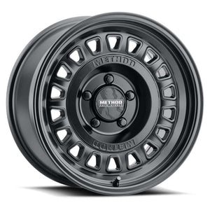 Method MR320 17x8.5 0mm Offset 5x5.5 BP 5.5mm CB 4.72in BS Matte Black Wheel