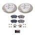 Power Stop 94-04 Ford Mustang Rear Semi-Coated Rotor Kit
