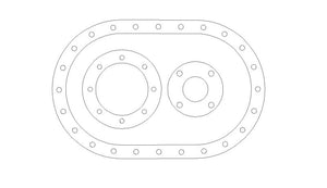 Cometic NASCAR .059in CFM-20 Fuel Cell Gasket Kit