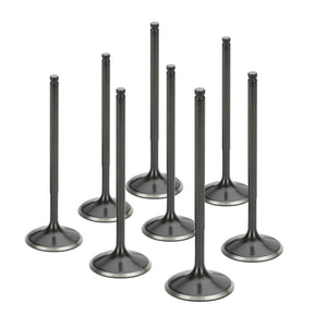 Supertech Mazda Miata 1.8L 34x5.96x102.60mm +1mm Head Dia Black Nitrided Intake Valve - Set of 8