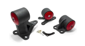 Innovative 92-95 Civic B/D Series Black Steel Mounts 60A Bushings (Auto to Manual Cable 2 Bolt)