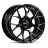 BBS RE-V7 18x8.5 5x112 ET42 Gloss Black Wheel - 82mm PFS/Clip Required