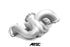 Artec Performance - Nissan KA24 V-Band Exhaust Manifold