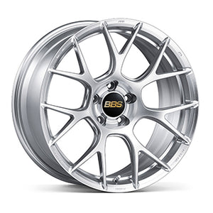 BBS RE-V7 19x10.5 5x120 ET35 PFS Diamond Sliver Wheel - 82mm PFS/Clip Required