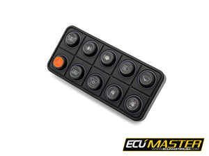 ECUMASTER - 10-Position CAN Keyboard w/ Rotary Switches