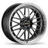 BBS LM 20x9.5 5x112 ET38 PFS Diamond Black Center Diamond-Cut Rim Wheel - PFS/Clip Req