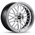 BBS LM 20x8.5 5x114.3 ET30 PFS Diamond Silver Center Diamond Cut Lip Wheel -82mm PFS/Clip Required