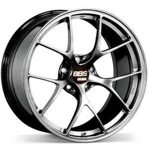 BBS RI-D 20x9.5 5x114.3 ET48 CB67 Diamond Black Wheel - 82mm PFS/Clip Required