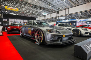Varis “Dark Panther” Carbon+ Cooling Bonnet for AP1 & AP2 Honda S2000 [VBHO-120/VBHO-121]