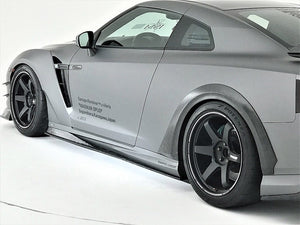 Magnum Opus ’19 Version Limited Edition Chopped Carbon Full Aero Kit for 2017-19 Nissan GT-R [R35] [VARIS_R35_19VERKITCHOPPED