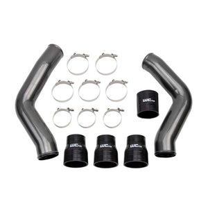 Wehrli 13-18 Ram 6.7L Cummins 3.5in Intercooler Pipes Kit - Cherry Frost