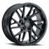 Method Raised MR801 20x10 / 8x6.5 BP / -18mm Offset / 121.3mm Bore - Gloss Black Milled Wheel