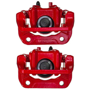 Power Stop 07-11 Honda CR-V Rear Red Caliper w/Bracket (Pair)