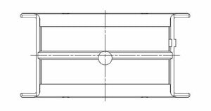 ACL Chevrolet V8 396/402/427/454 Race Series Standard Size Main Bearing Set with Extra Oil Clearance