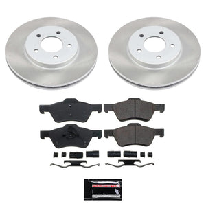 Power Stop 10-11 Mercury Mariner Front Semi-Coated Rotor Kit