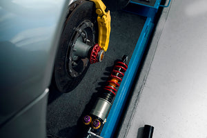 KW 04-05 Porsche Carrera GT Special Edition HLS4 V5 Coilover Kit w/ Red & Blue Springs