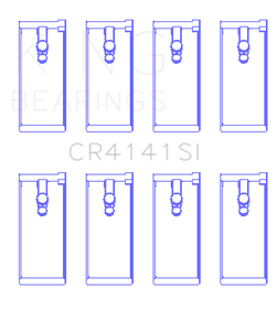 King Engine Bearings Isuzu 4Zb1/4Zd1/G130/G161/G201 (Size +0.25mm) Connecting Rod Bearing Set