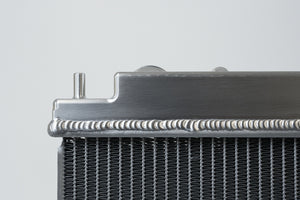 CSF Nissan R33 Skyline GT-R/GTS Full Billet Aluminum High-Performance Radiator - Black