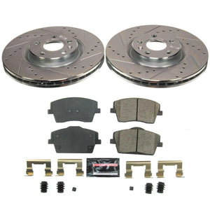 Power Stop 19-22 Volvo XC40 Front Z23 Evolution Brake Kit