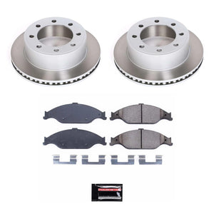 Power Stop 99-04 Ford Mustang Front Semi-Coated Rotor Kit