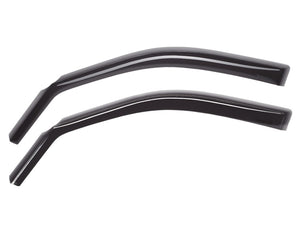 WeatherTech 05+ Chevrolet Cobalt Coupe Front Side Window Deflectors - Dark Smoke