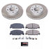 Power Stop 93-97 Honda Civic del Sol Front Semi-Coated Rotor Kit