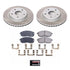 Power Stop 07-13 Suzuki SX4 Front Semi-Coated Rotor Kit