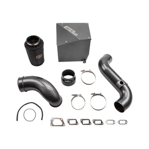 Wehrli 11-16 Chevrolet 6.6L Duramax LML 4in Intake Kit Stage 2 - Gloss Black