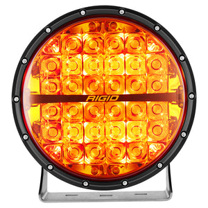 Rigid Industries 360-Series 9in LED Off-Road Spot Beam - Amber