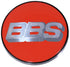 BBS Center Cap 56mm Red/Silver