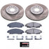Power Stop 17-20 GMC Acadia Front Semi-Coated Rotor Kit