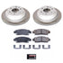 Power Stop 05-09 Saab 9-7x Rear Semi-Coated Rotor Kit