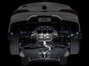 AWE Tuning 2024 Acura Integra Type S DE5 FWD Track Edition Exhaust w/ Triple Chrome Silver Tips