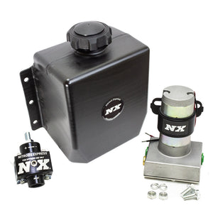 Nitrous Express Stand Alone Fuel Enrichment System w/External Fuel Pump/Fuel Regulator/3qt Tank