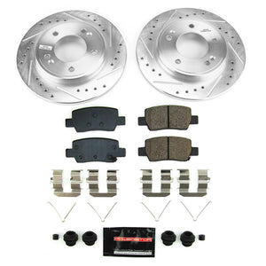 Power Stop 21-23 Hyundai Elantra Rear Z23 Evolution Brake Kit