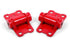 BMR 82-92 F-Body Motor Mount Kit Lower Poly - Red