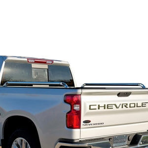 Putco 19-20 Chevy Silverado LD - 5.5ft Bed Locker Side Rails