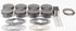 Mahle MS Piston Set Ford 364cid 4.125 1.090RCH 3.400stk 5.400rod .927pin -6.5cc 423g 10.4CR Set of 8