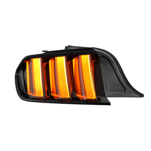 AlphaRex 15-23 Ford Mustang NOVA-Series Prismatic LED Tail Lights Alpha-Black