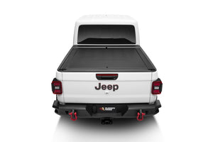 Rugged Ridge 20-22 Jeep Gladiator w/Trail Rail Sys Armis Tonneau Cover w/Max Track - Tex. Blk