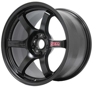 Gram Lights 57DR 18x9.5 +22 5-114.3 Semi Gloss Black Wheel