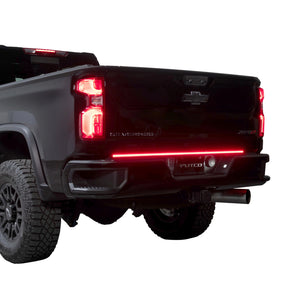 Putco 2024 Chevrolet Silverado HD/ GMC Sierra HD 60In Direct Fit Red Blade Kit Tailgate Bars