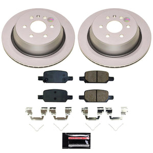 Power Stop 21-22 Chevrolet Colorado Rear Z17 Coated Brake Kit