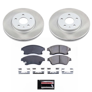 Power Stop 12-17 Chevrolet Sonic Front Semi-Coated Rotor Kit