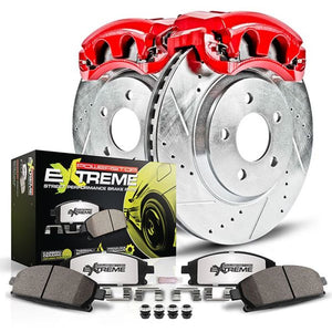 Power Stop 03-04 Infiniti G35 Rear Z26 Street Warrior Brake Kit w/Calipers