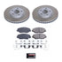 Power Stop 03-08 Honda Pilot Front Semi-Coated Rotor Kit