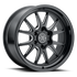 Method Raised MR802 22x12 / 6x5.5 BP / -40mm Offset / 106.25mm Bore - Double Black Milled Wheel